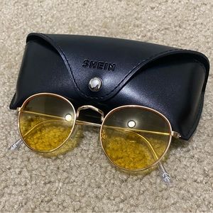Shein sunglasses with case